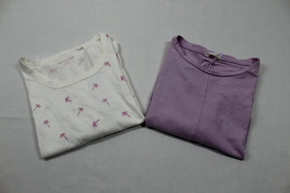 Sommerset T-Shirts weiß lila Mädchen Better Quality 158/164