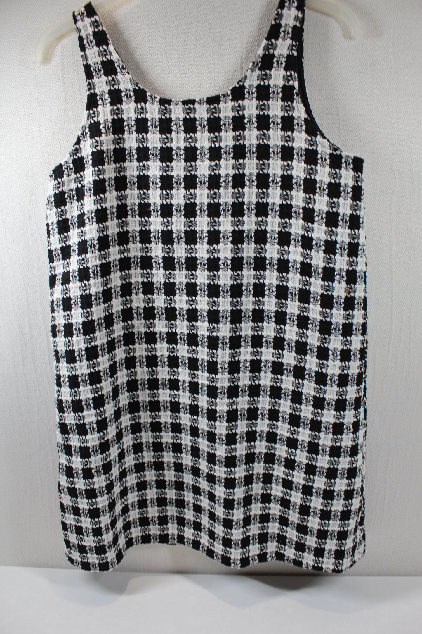 Schwarzweiß kariertes Kleid Mädchen Better Quality 158/164