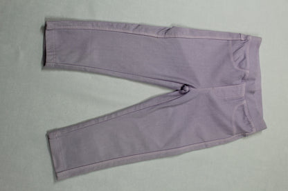 Set Leggins dunkel- rosa Leggins weiß - blau Muster Mädchen Kids Sommer A- Ware 74/80