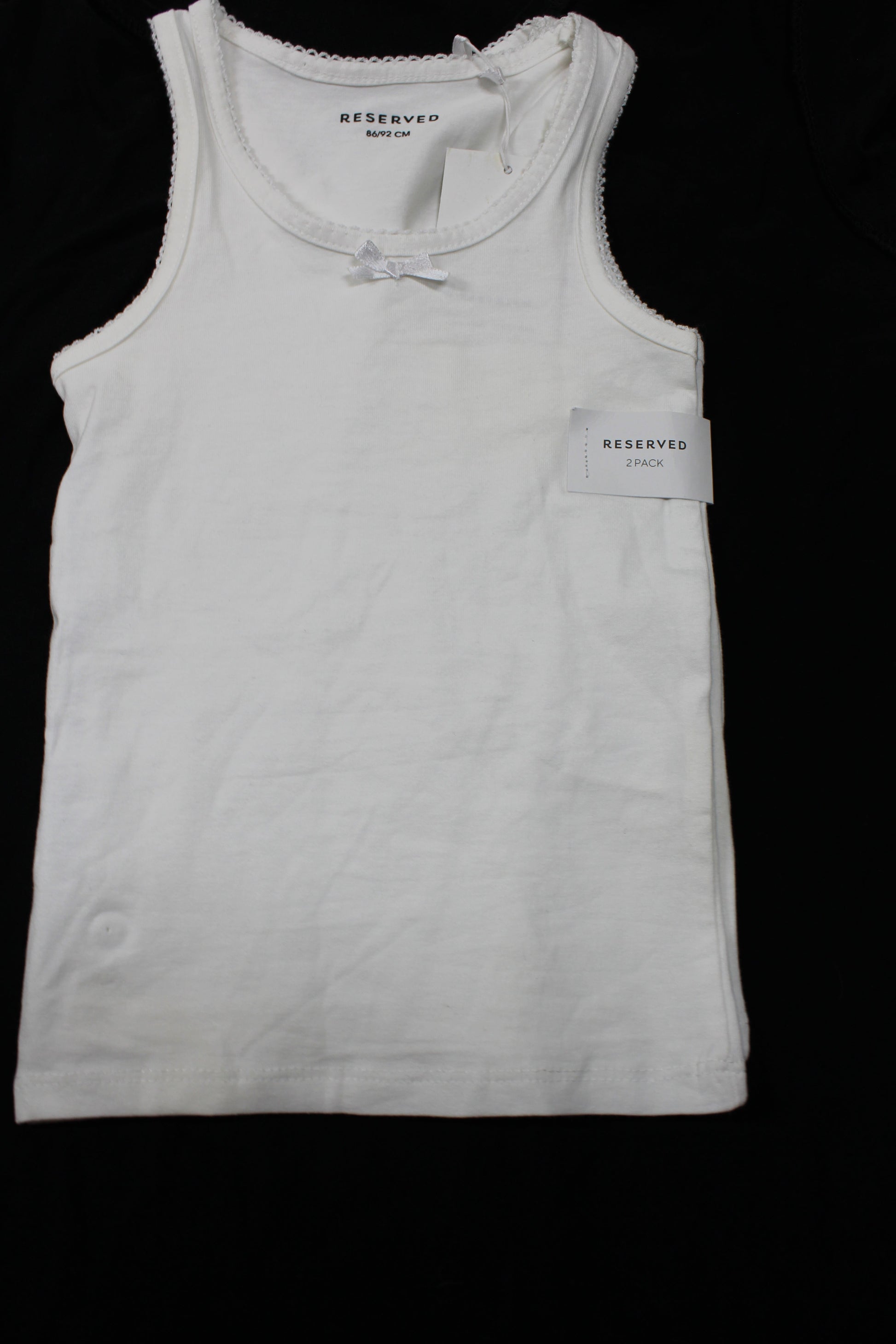 Set leichte Sommer Shirts weiß Mädchen A-Ware Sommer Kids 86/92 