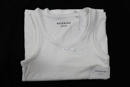 Set leichte Sommer Shirts weiß Mädchen A-Ware Sommer Kids 86/92