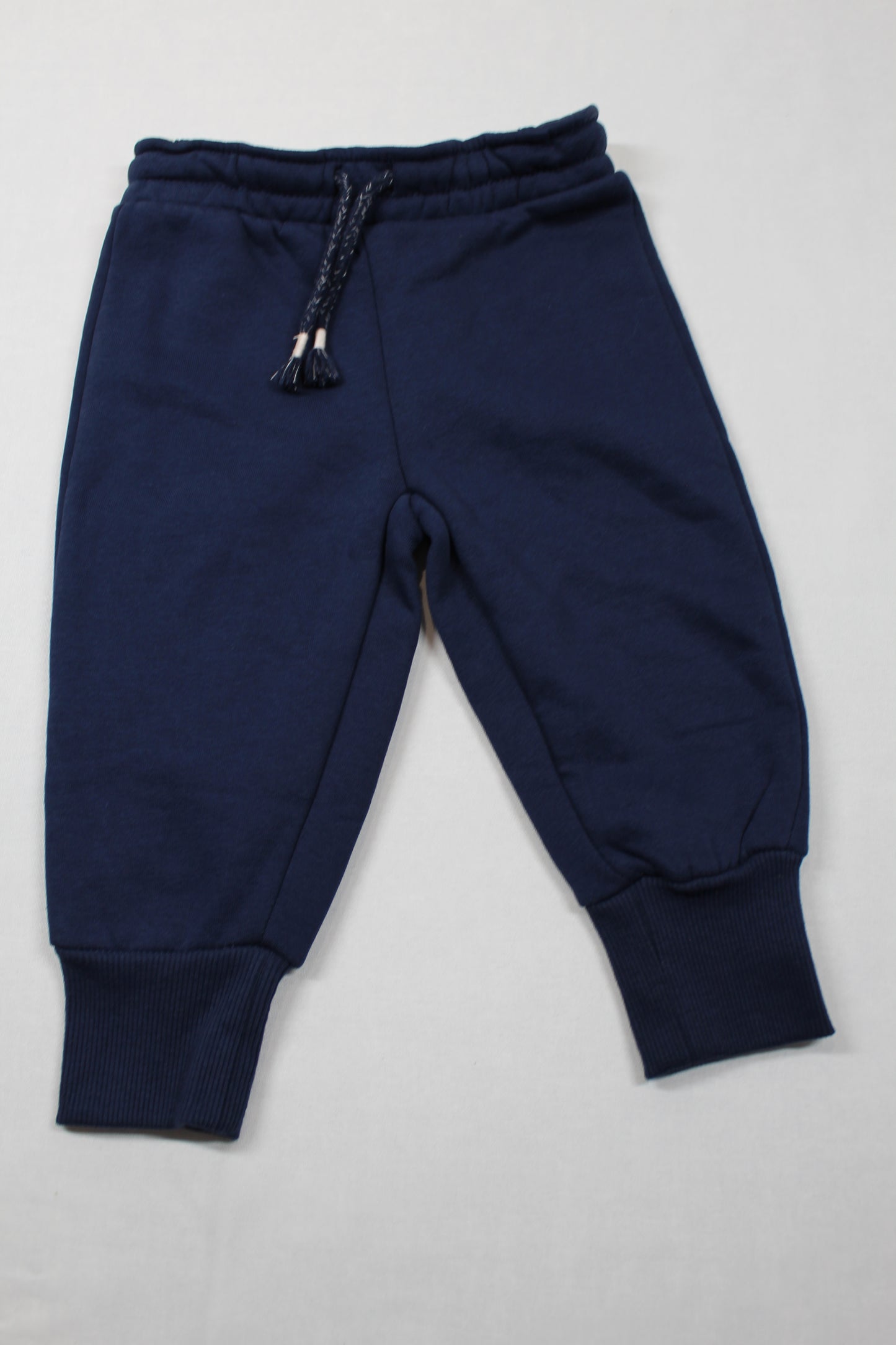 Set Jogginganzug dunkelblau Motiv Jungs Kalte Tage A-Ware 74/80