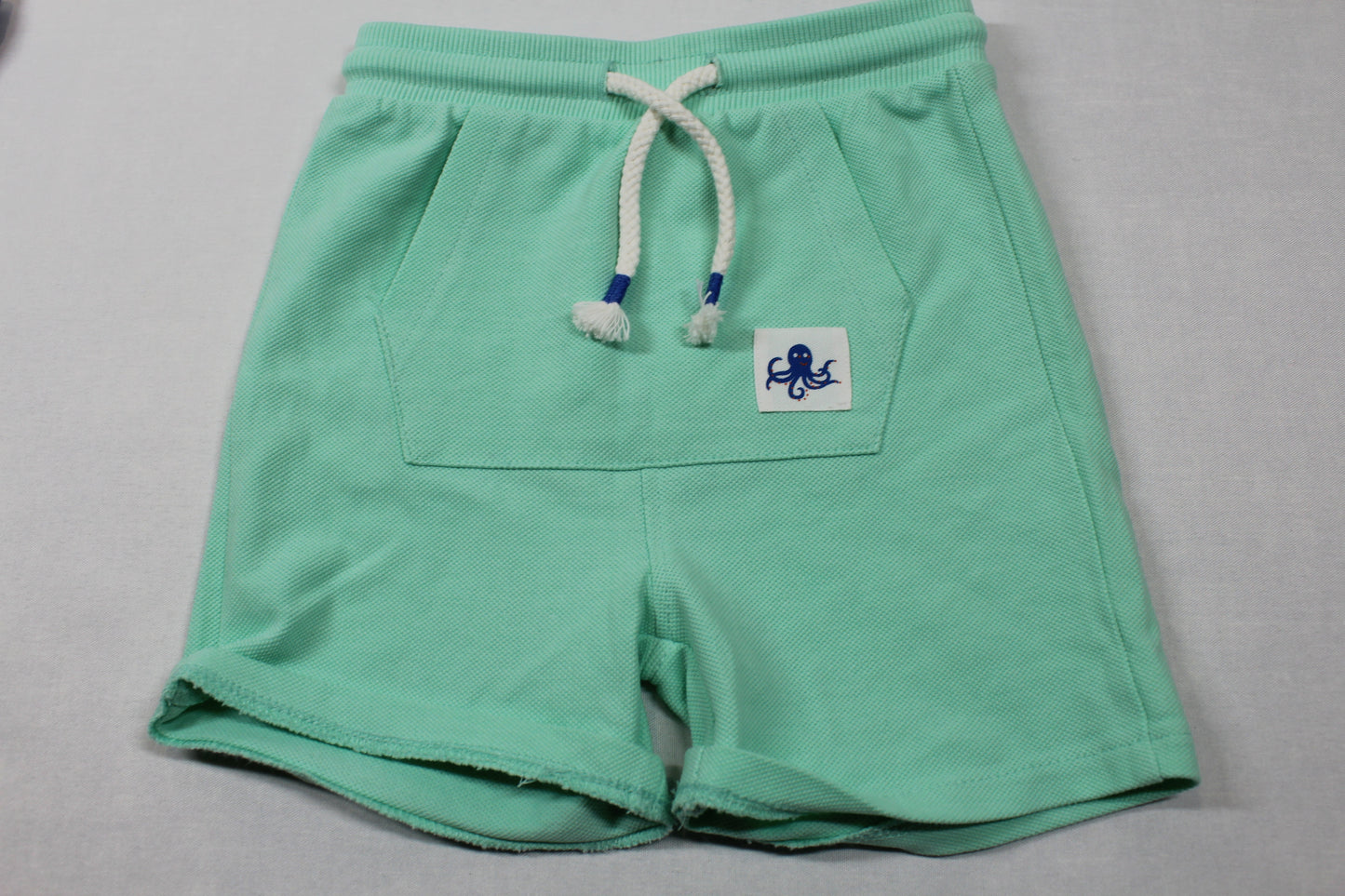 Set T-Shirt grün Short dunkelblau Short hellgrün Jungs Sommer Kids A-Ware 80/86