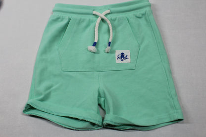 Set T-Shirt grün Short dunkelblau Short hellgrün Jungs Sommer Kids A-Ware 80/86