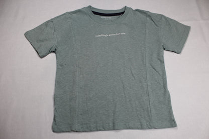 Set grünes T-Shirt Bluejeans kurz a-Ware Jungs 110/116