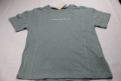 grünes T-Shirt Jungs A-Ware leichte Sommerware 110/116