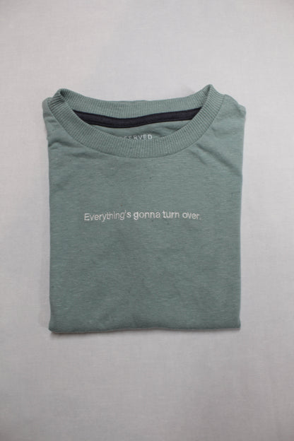 grünes T-Shirt Jungs A-Ware leichte Sommerware 110/116