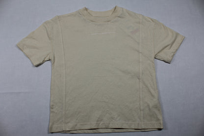 Set stylisches Hemd blau T-Shirt beige Jungs A-Ware Sommerware 110/116