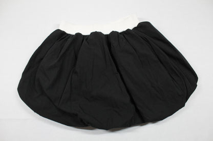 Set Hoods Motiv schwarz weiß kurzer Rock schwarz Mädchen Sommerware A-Ware 110/116