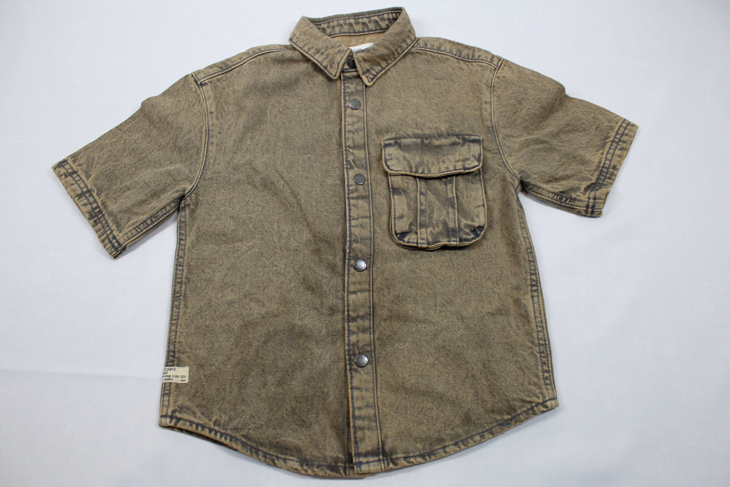 Set T-Shirt Jeanshemd Jungs 122/128