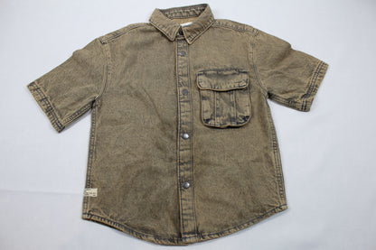 Set T-Shirt Jeanshemd Jungs 122/128