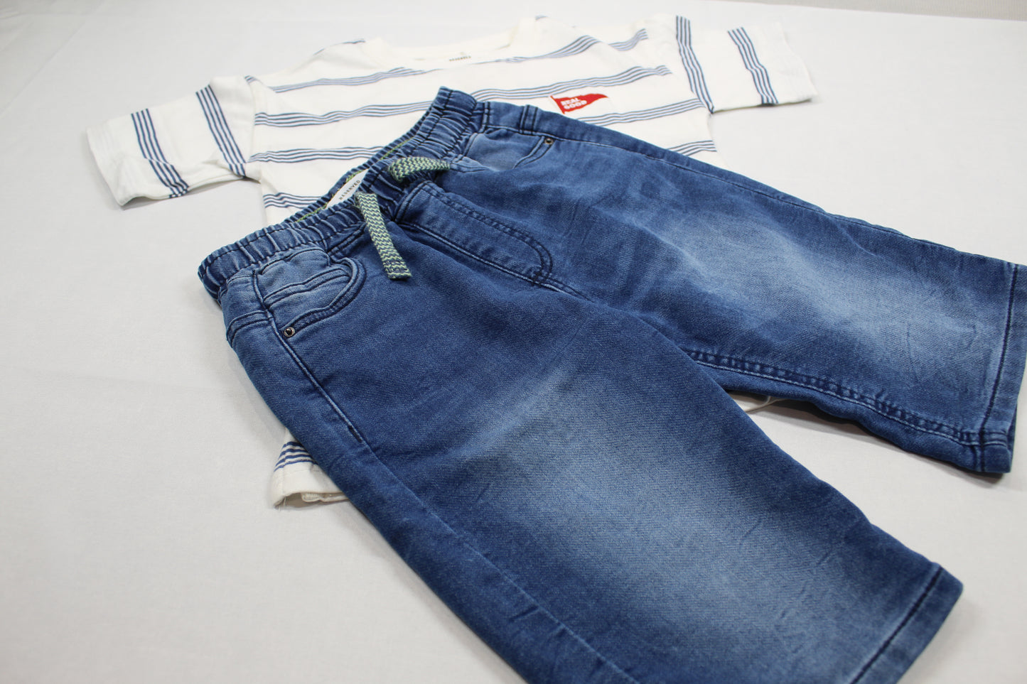 Set Bluejeans T-Shirt Jungs 122/128