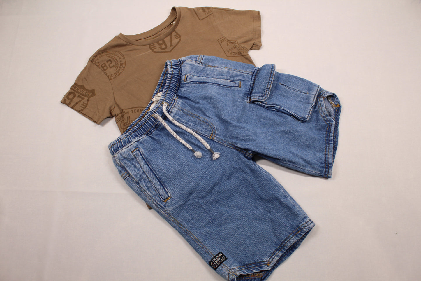 Set Bluejeans T-Shirt Jungs 122/128