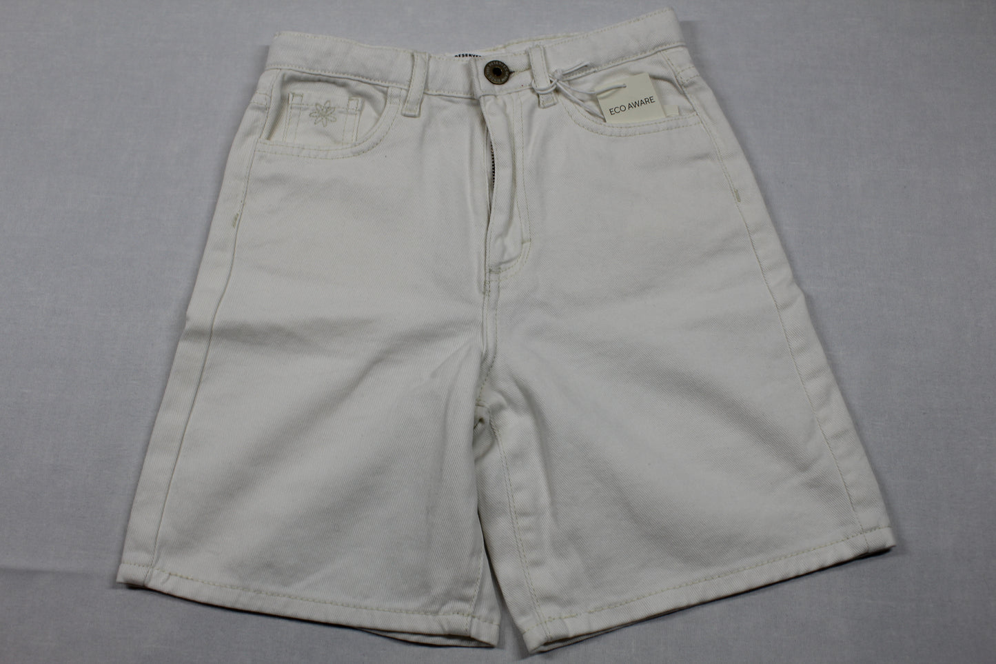 Set kurze Jeans T-Shirt Mädchen 122/128