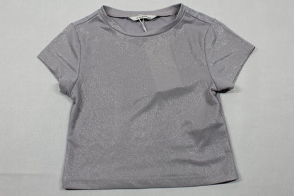Set Bluejeans kurz T-Shirt Mädchen 122/128