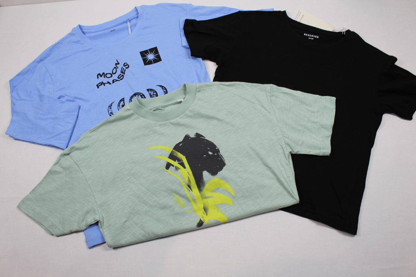 Dreierset Langarmshirt T-Shit Jungs 134/140