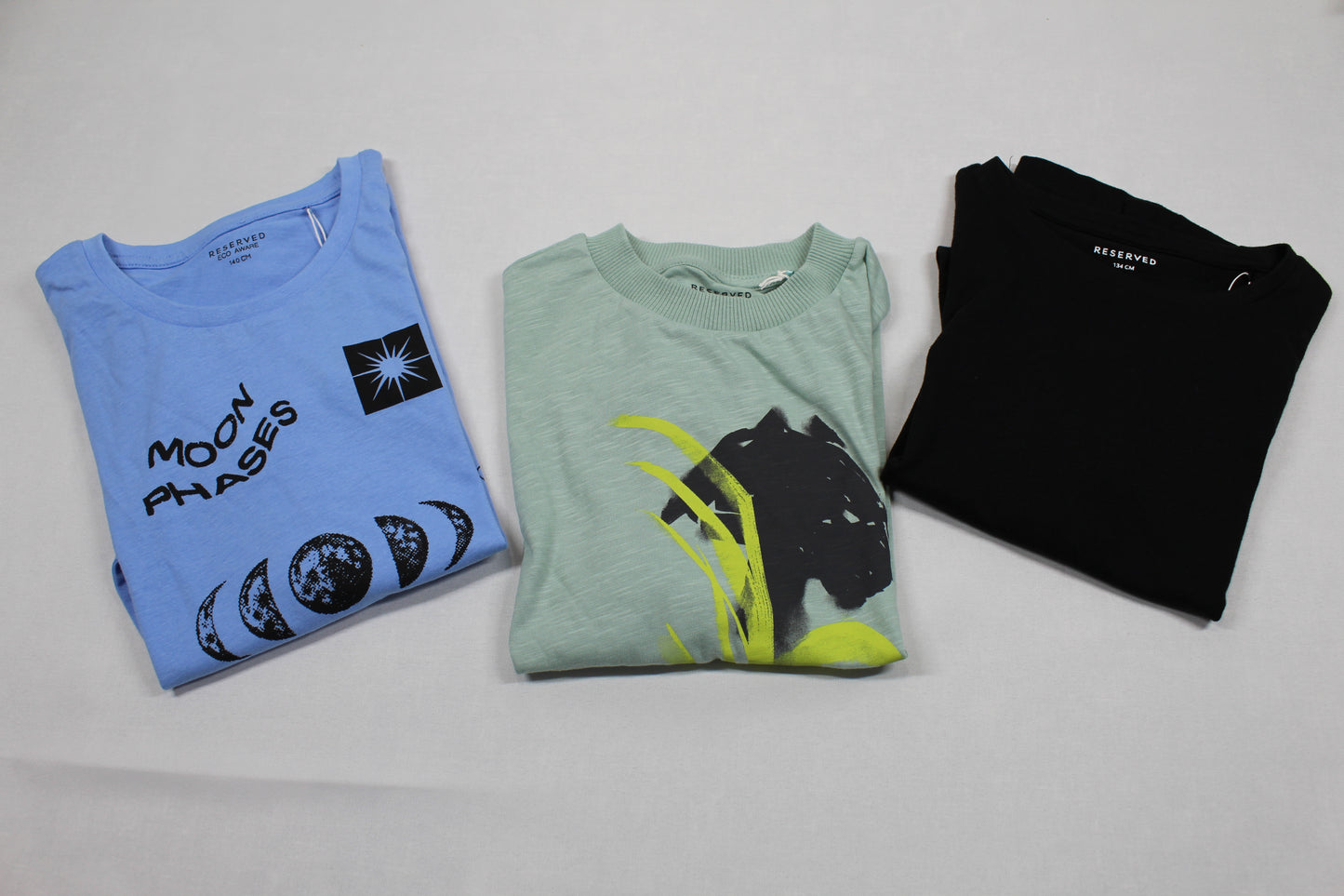 Dreierset Langarmshirt T-Shit Jungs 134/140