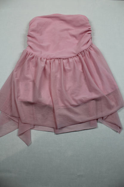 Set kurzer Rock Kleid Mädchen 134/140