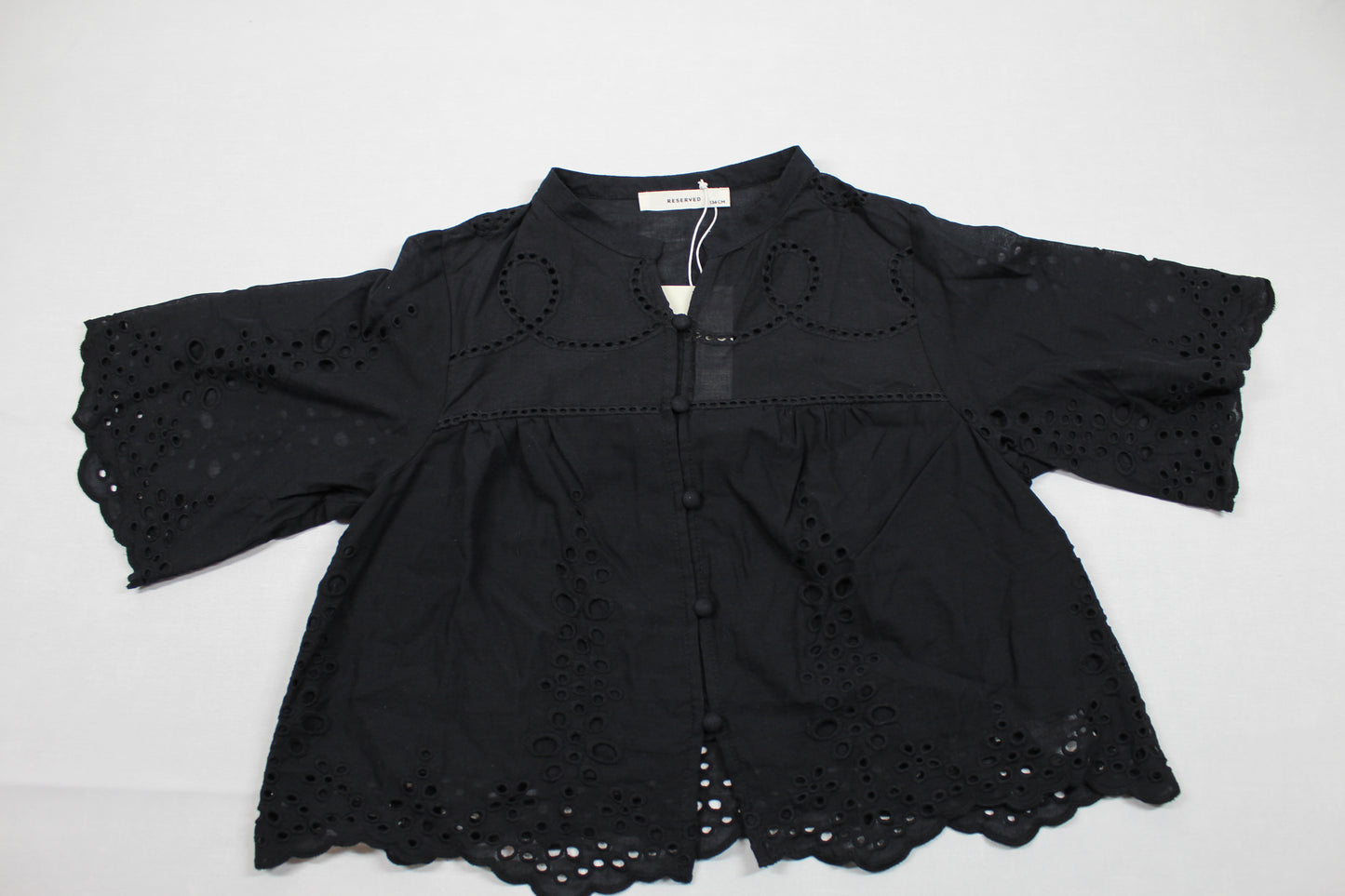Set Bluse zwei T-Shirts Mädchen 134/140