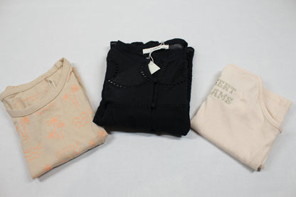 Set Bluse zwei T-Shirts Mädchen 134/140