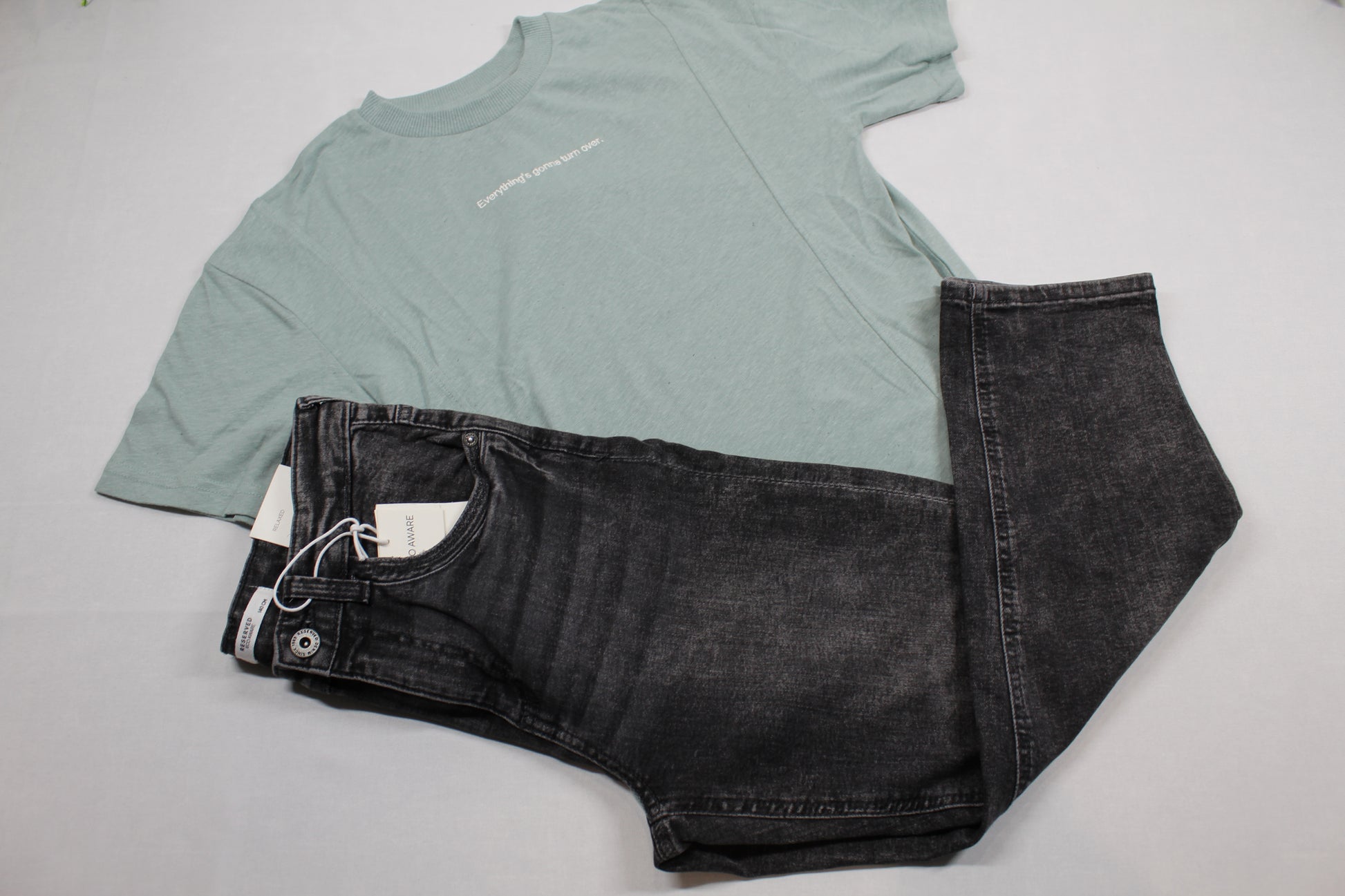 Set lange Jeans T-Shirt Jungs 134/140
