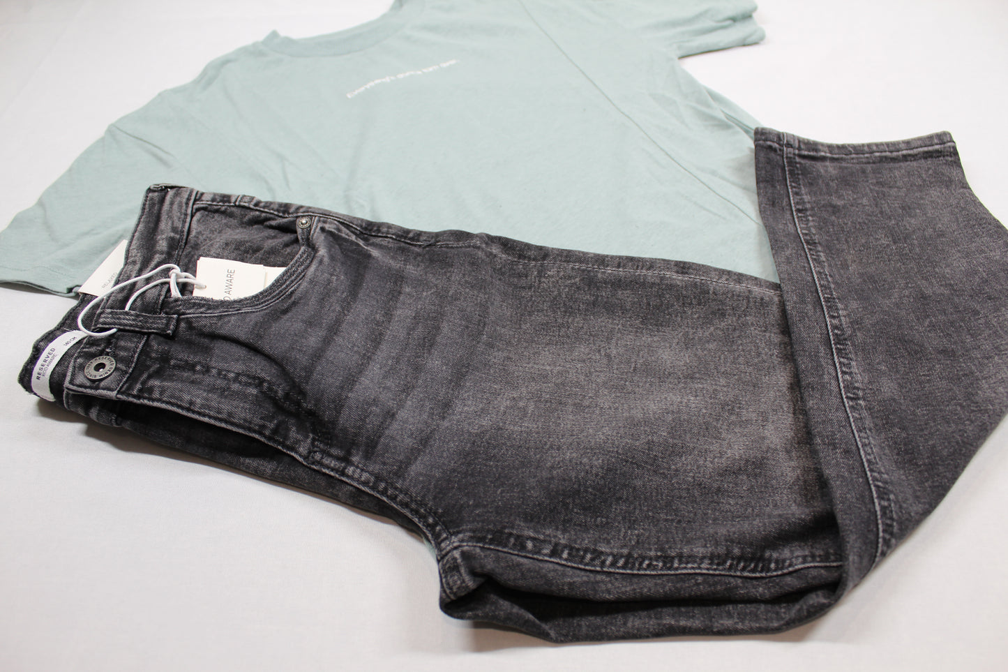 Set lange Jeans T-Shirt Jungs 134/140