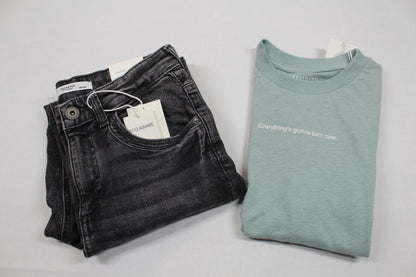Set lange Jeans T-Shirt Jungs 134/140