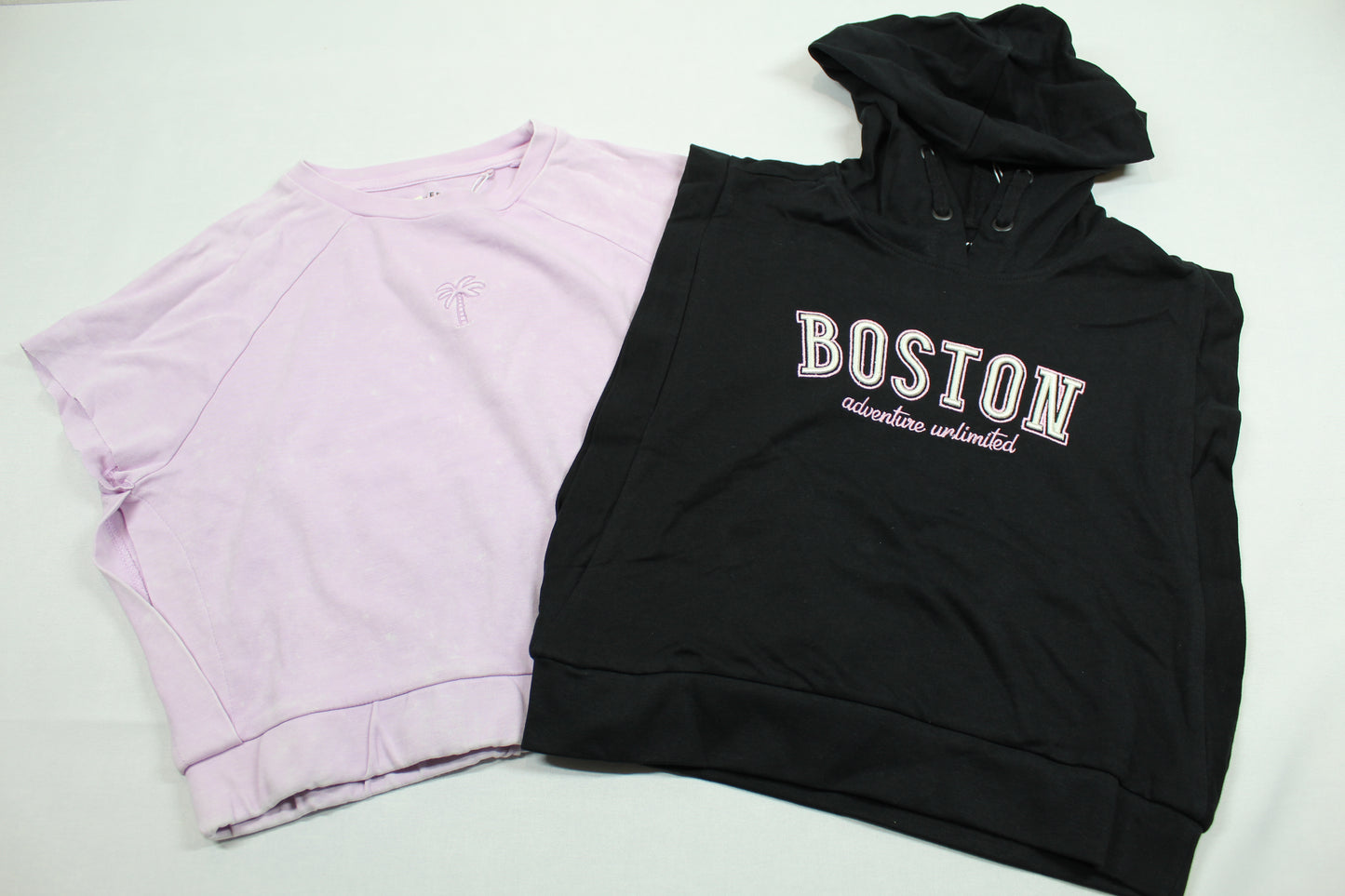 Set Hood T-Shirt Mädchen 134/140