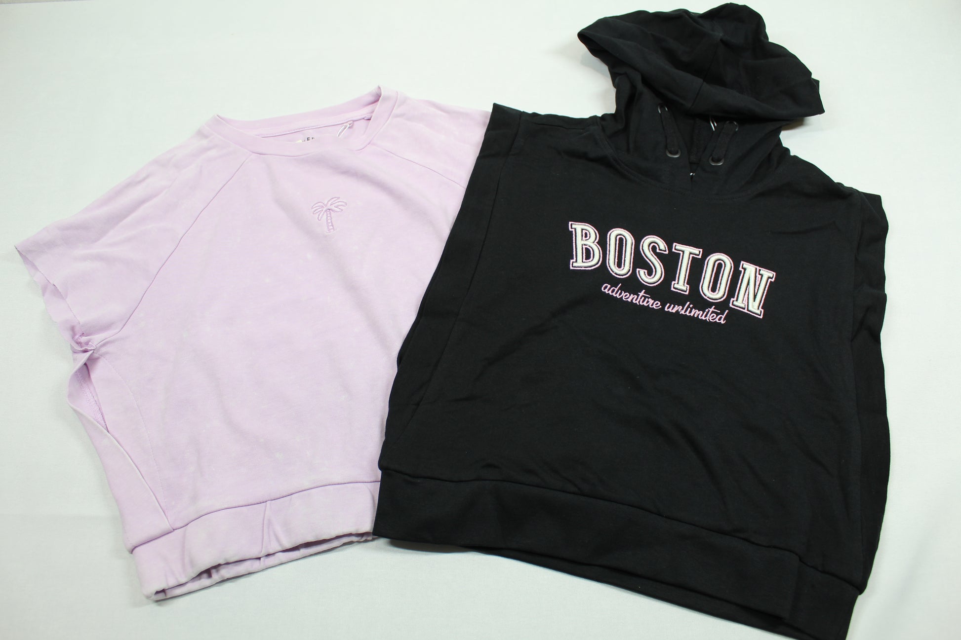 Set Hood T-Shirt Mädchen 134/140