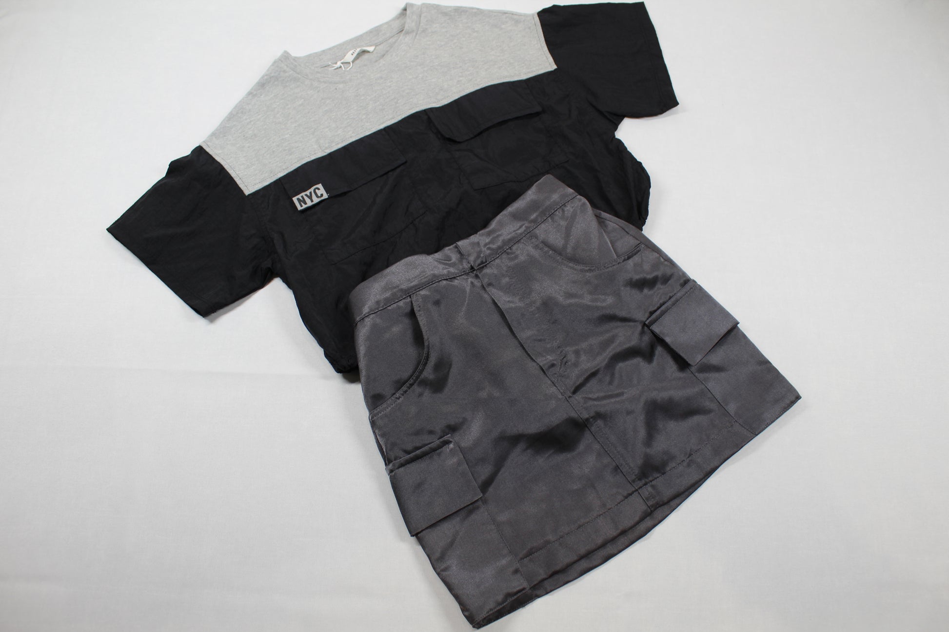 Set Rock t-Shirt Mädchen hin 134/140