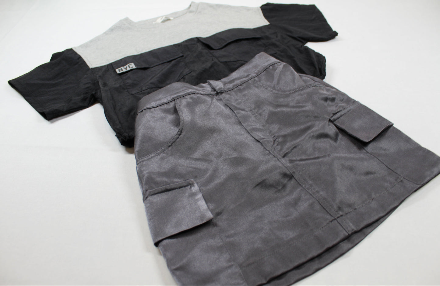 Set Rock t-Shirt Mädchen hin 134/140