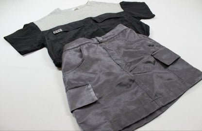 Set Rock t-Shirt Mädchen hin 134/140