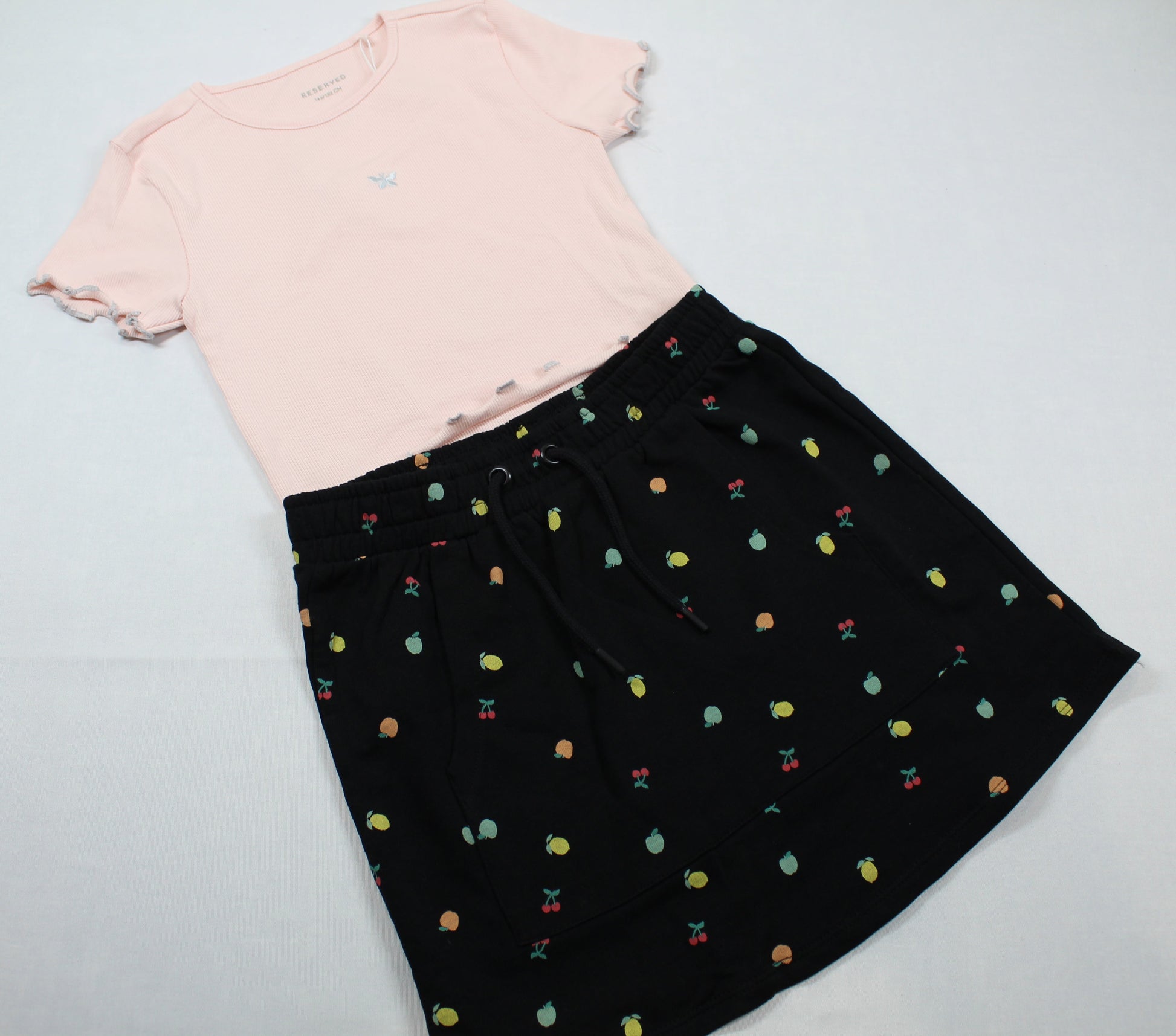 Set T-Shirt Rock Mädchen 146/152