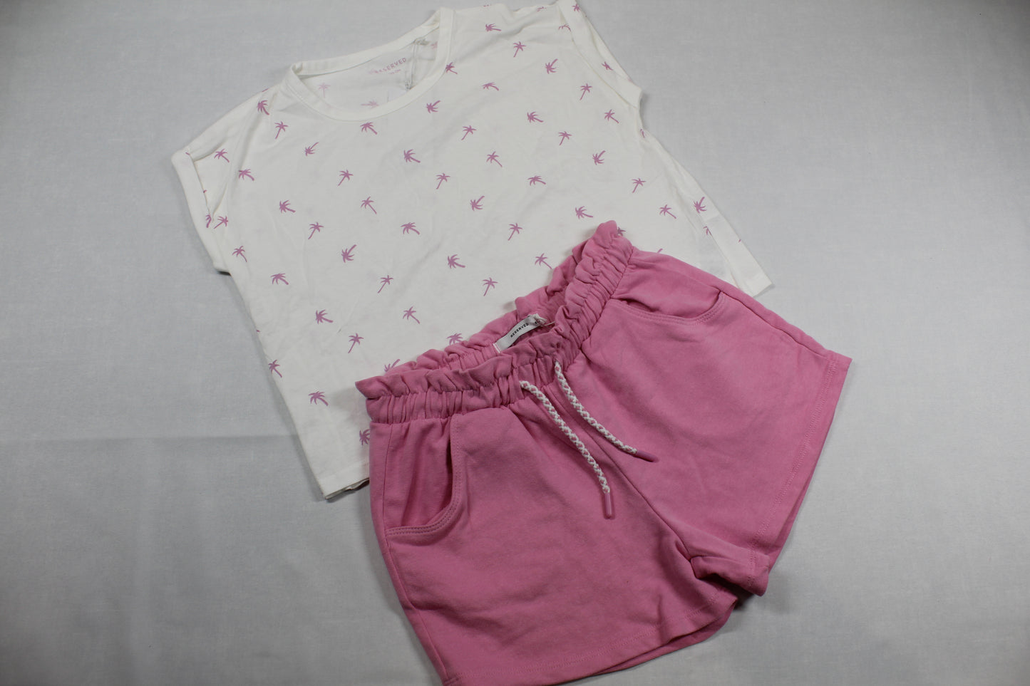 Set kurze Short T-Shirt Outlet Mädchen 146/152