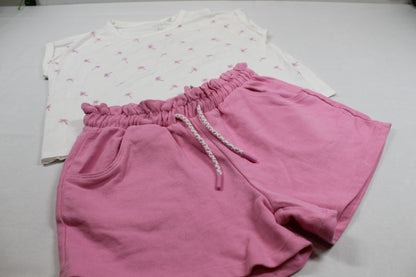 Set kurze Short T-Shirt Outlet Mädchen 146/152