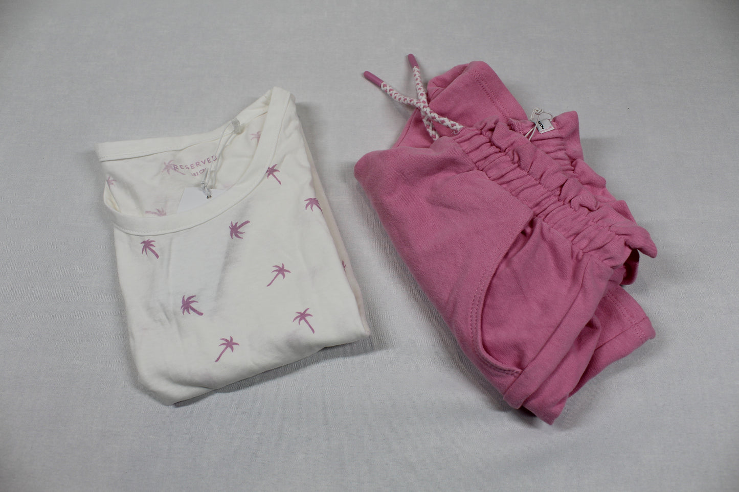 Set kurze Short T-Shirt Outlet Mädchen 146/152