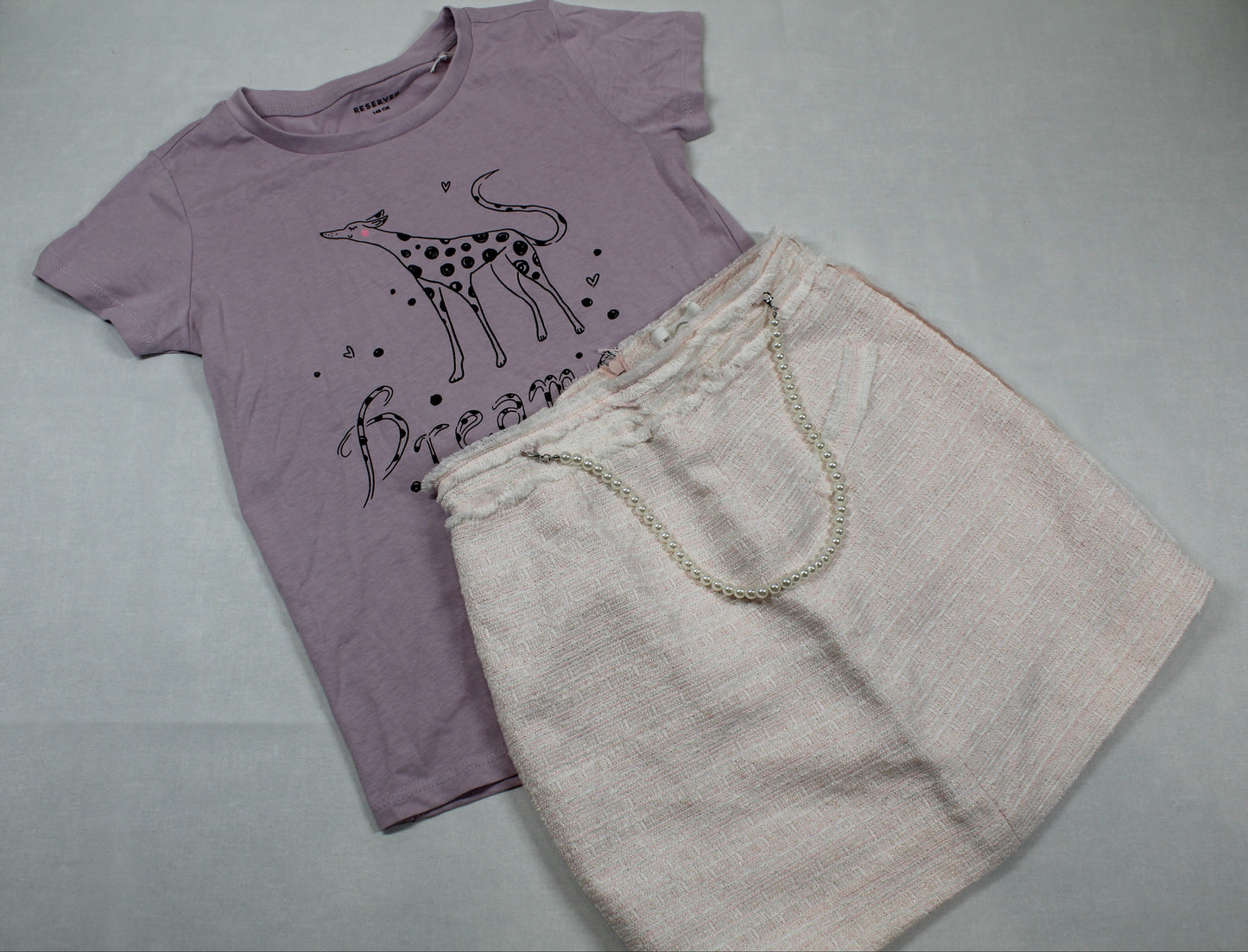 Set Rock T-Shirt Outlet Mädchen 146/152