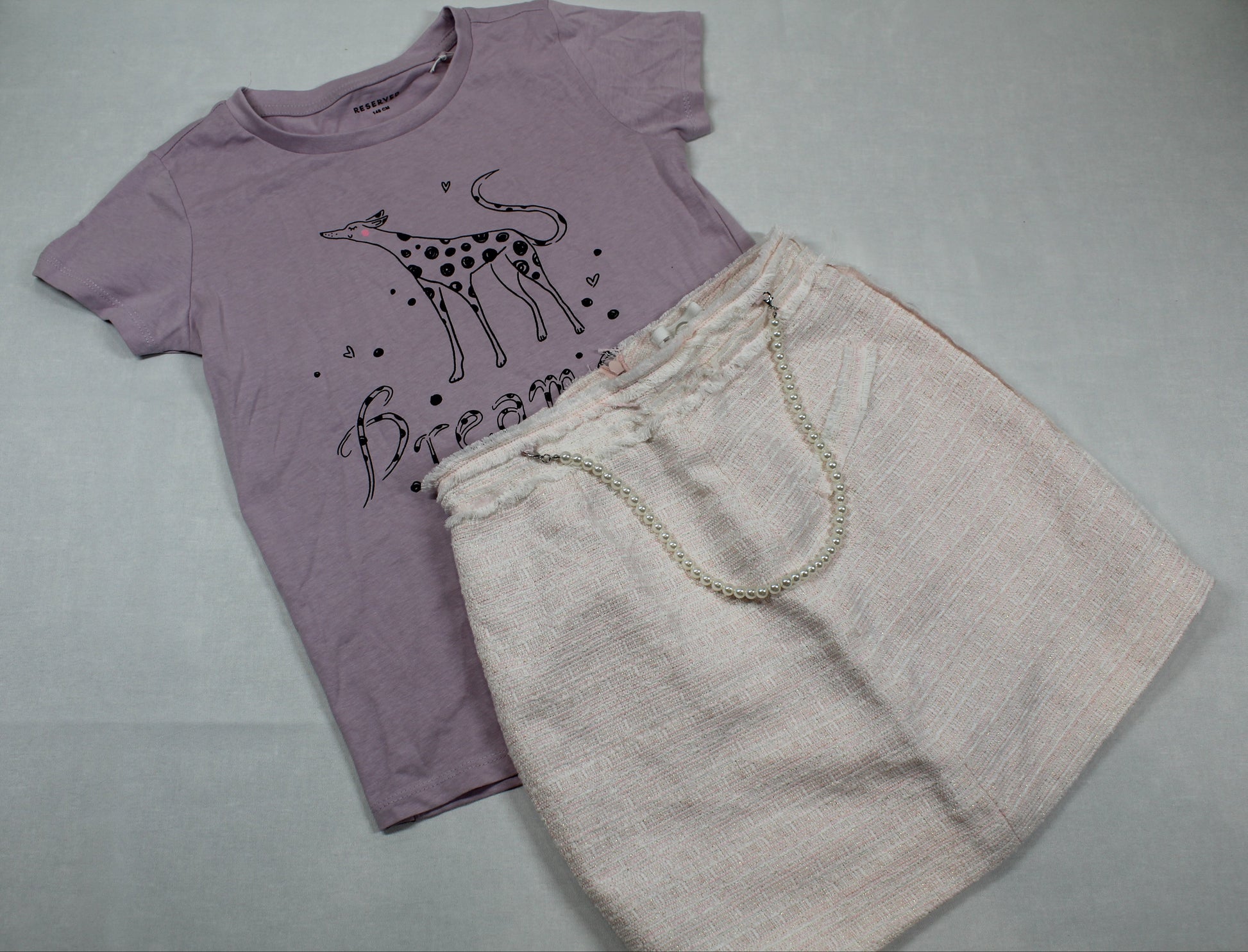 Set Rock T-Shirt Outlet Mädchen 146/152