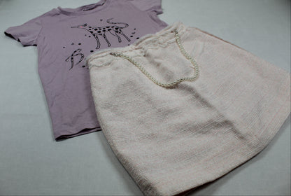Set Rock T-Shirt Outlet Mädchen 146/152