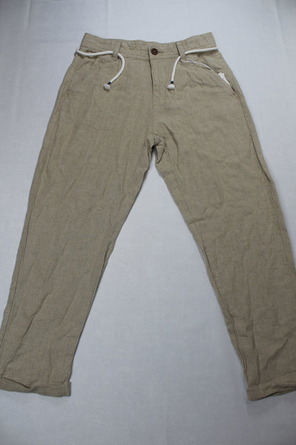 Leichte Sommerhose beige Jungs Outlet 146/152