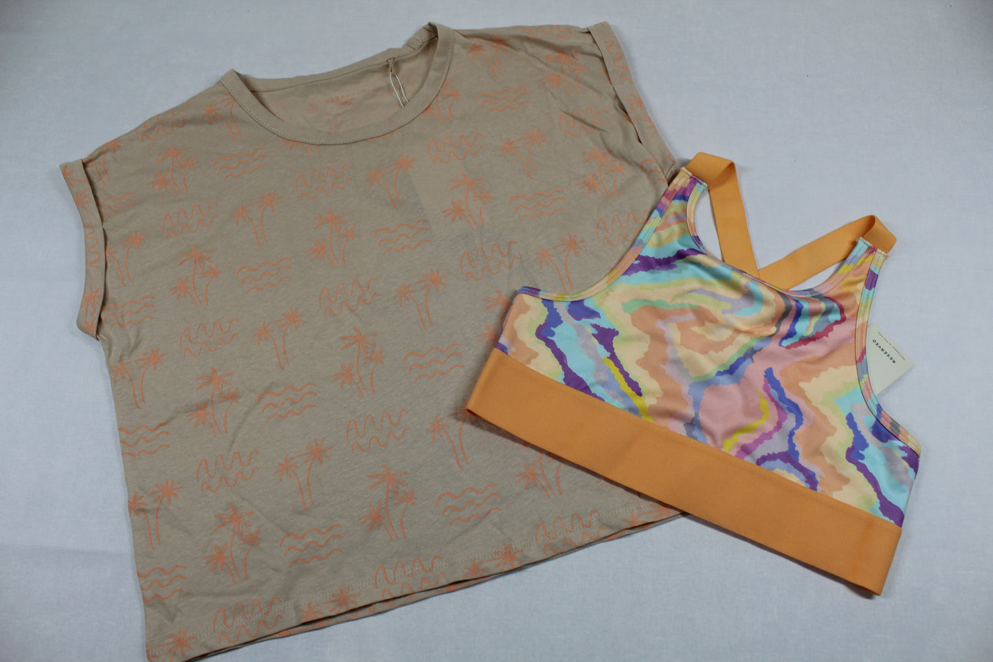 Set T-Shirt Top Mädchen 158/164 Outlet