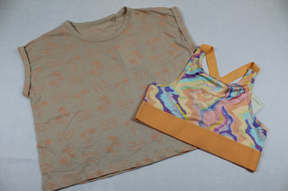 Set T-Shirt Top Mädchen 158/164 Outlet