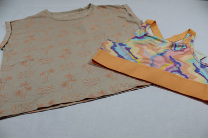 Set T-Shirt Top Mädchen 158/164 Outlet