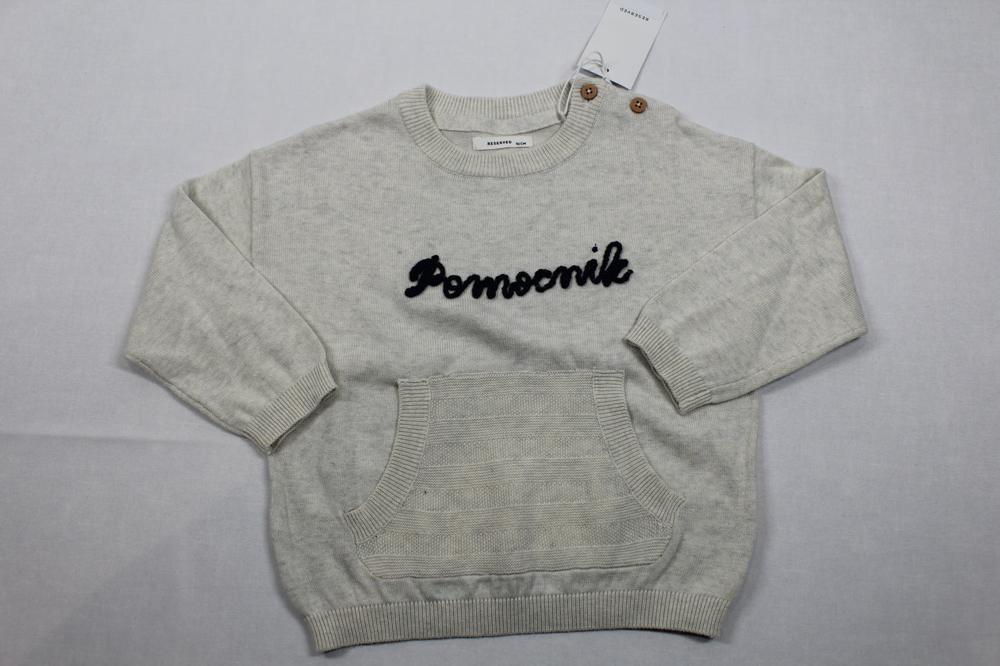 Set Jeanshemd Pullover Jungs 86/92 Outlet