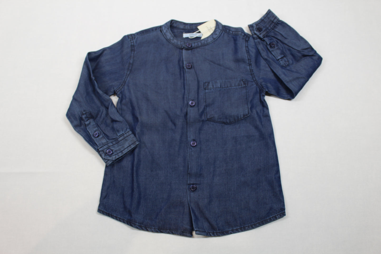 Set Jeanshemd Pullover Jungs 86/92 Outlet