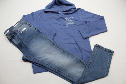 Set Bluejeans Kapuzenpulli Jungs 146/152 Outlet