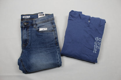 Set Bluejeans Kapuzenpulli Jungs 146/152 Outlet