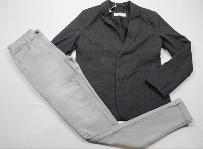 Set grau Jeans Sakko Mädchen 1467152 Outlet