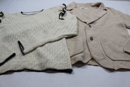 Set Strickweste Pullover Mädchen 146/152 Outlet
