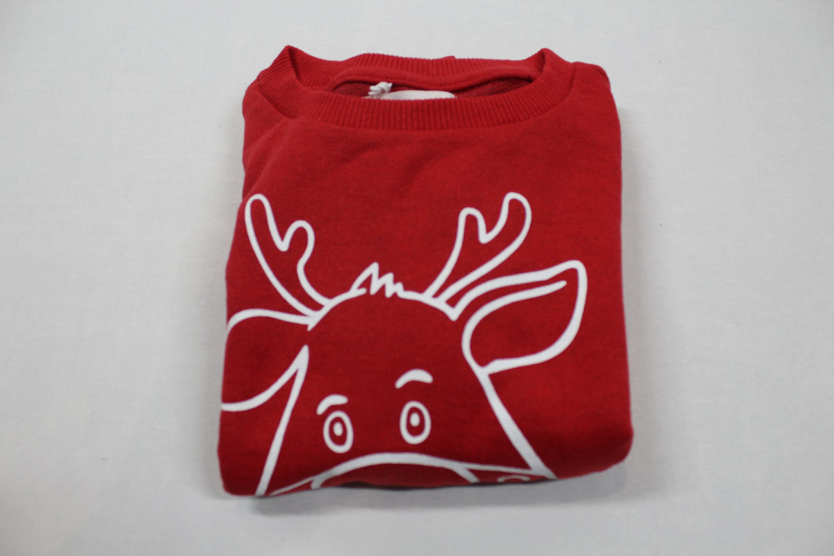 Roter Pullover Rudolph Jungs 116 Outlet